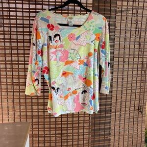 Talbots Multicolor Garment